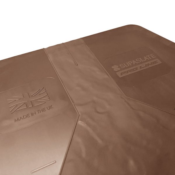 Supaslate Pro Line Premium Plastic Roof Slate Tile - Antique Red - 1m² Pack - Image 3
